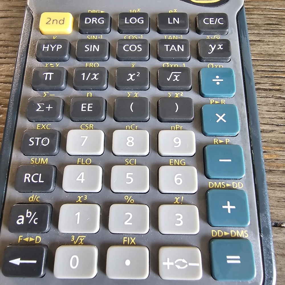 Texas Instruments TI-30Xa Solar Calculator - Picture 4 of 12